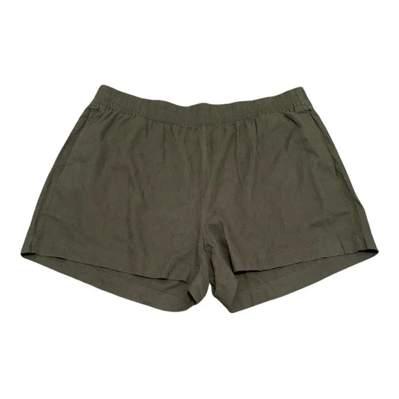 Old Navy High-Waisted Linen-Blend Pull-On Shorts -- 3.5” inseam XL NWT - Picture 6 of 7